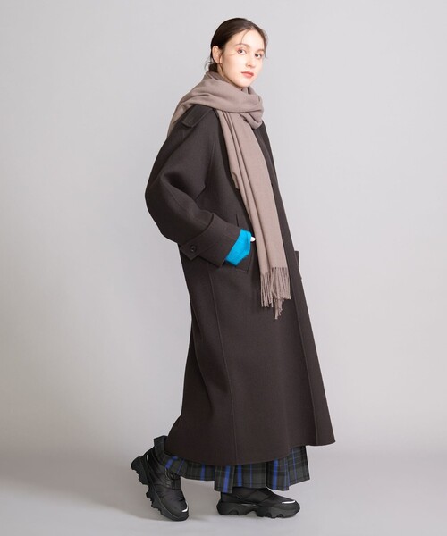BEAUTY&YOUTH UNITED ARROWS（ビューティーアンドユースユナイテッドアローズ）の「ソフト ソリッド ストール（ストール/ショール・レディース・オフホワイト/イエロー/モカ・FREE）」の11枚目の写真