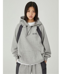 ACOVER（オコボ）の「A'GEM/9 × .kom『ACOVER/オコボ』Side Line Raglan Hoodie/サイドライン ラグラン ジップパーカー（パーカー）」