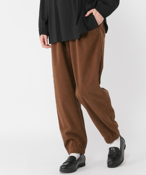 セール】裾ゴムストレッチコールパンツ（その他パンツ）｜studio CLIP