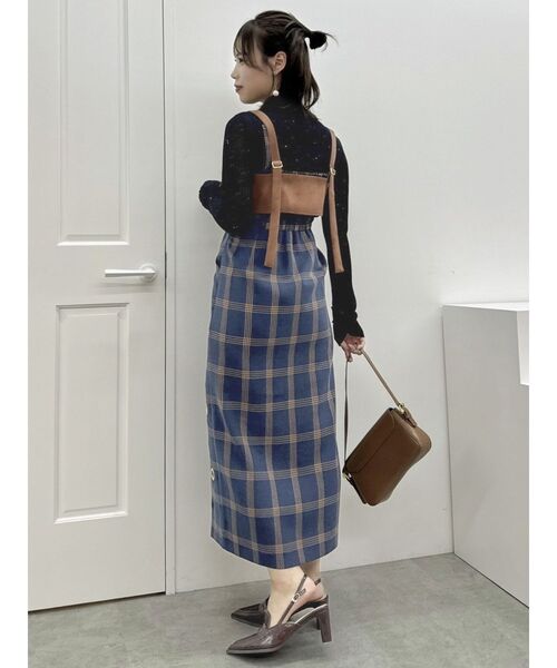 dazzlin（ダズリン）の「ダブルポケットマテリアルビスチェ（ベスト・レディース・オフホワイト/キャメル・SMALL/MEDIUM）」の22枚目の写真