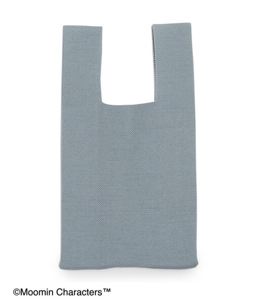 SHOO・LA・RUE（シューラルー）の「【ムーミン】コラボ ニットバッグ（ハンドバッグ・レディース・ブラック/ライトブルー/ピンク系・00）」の6枚目の写真