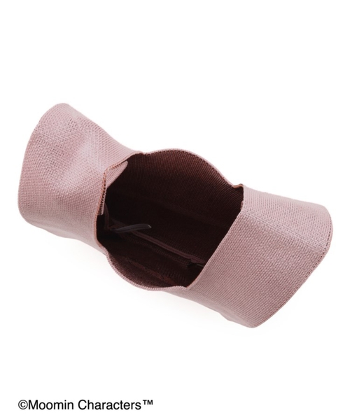 SHOO・LA・RUE（シューラルー）の「【ムーミン】コラボ ニットバッグ（ハンドバッグ・レディース・ブラック/ライトブルー/ピンク系・00）」の8枚目の写真