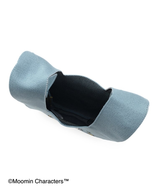 SHOO・LA・RUE（シューラルー）の「【ムーミン】コラボ ニットバッグ（ハンドバッグ・レディース・ブラック/ライトブルー/ピンク系・00）」の9枚目の写真