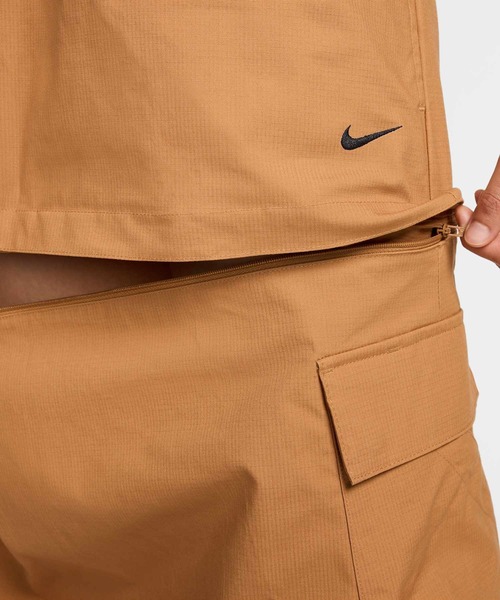 NIKE（ナイキ）の「ナイキ スポーツウェア エッセンシャル ウィメンズ ミッドライズ ウーブン カーゴ ミディ スカート / Nike Sportswear Essential Women's Mid-Rise Woven Cargo Midi Skirt FV7504-224 Flax（スカート・レディース・ウィート・S/M/L/XL/XS）」の8枚目の写真