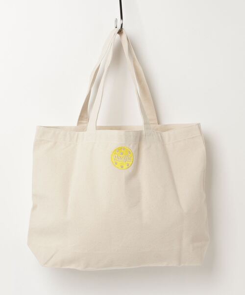 Pacific PICKLE CLUB（パシフィックピックルクラブ）の「PPC WAVE CANVAS TOTE BAG（トートバッグ・レディース・ナチュラル・FREE）」の5枚目の写真