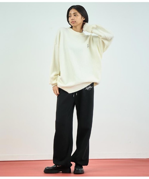 ANAP(アナップ)の「ワンポイント刺繍カラーニットトップス(ニット/セーター・レディース・ホワイト/グリーン/ブルー・FREE)」の7枚目の写真