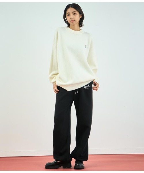 ANAP(アナップ)の「ワンポイント刺繍カラーニットトップス(ニット/セーター・レディース・ホワイト/グリーン/ブルー・FREE)」の8枚目の写真