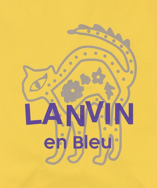 LANVIN en Bleu（ランバンオンブルー）の「【LANVIN en Bleu ESSENTIAL】COMMINES / "アルベール” カラートートバッグ（トートバッグ・メンズ・ライトグリーン/スミクロ/イエロー/ライトピンク/カーキ/ライトブルー/オフホワイト/ローズ/ブルー・FREE）」の10枚目の写真