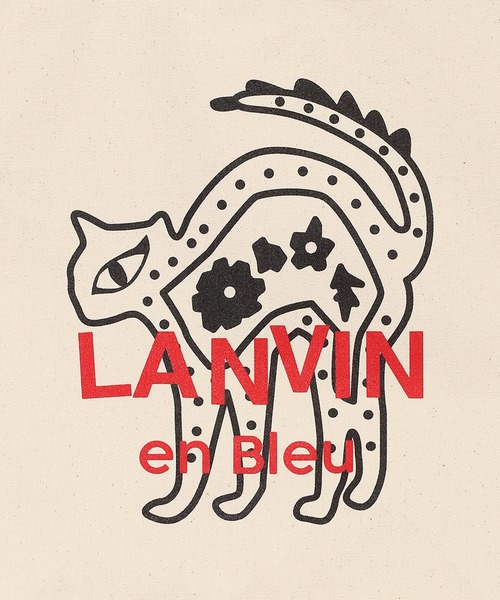 LANVIN en Bleu（ランバンオンブルー）の「【LANVIN en Bleu ESSENTIAL】COMMINES / "アルベール” カラートートバッグ（トートバッグ・メンズ・ライトグリーン/スミクロ/イエロー/ライトピンク/カーキ/ライトブルー/オフホワイト/ローズ/ブルー・FREE）」の13枚目の写真