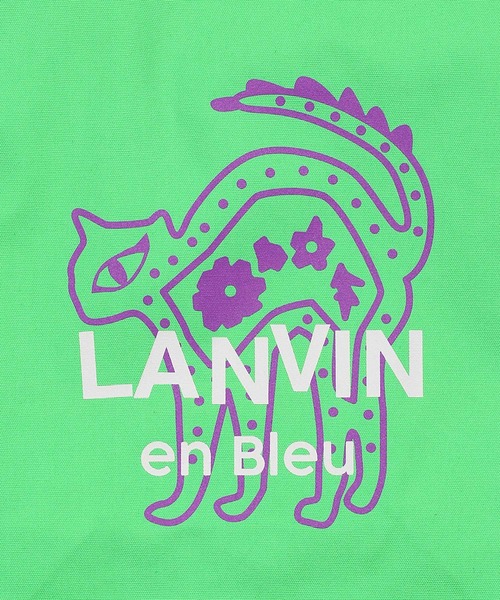 LANVIN en Bleu（ランバンオンブルー）の「【LANVIN en Bleu ESSENTIAL】COMMINES / "アルベール” カラートートバッグ（トートバッグ・メンズ・ライトグリーン/スミクロ/イエロー/ライトピンク/カーキ/ライトブルー/オフホワイト/ローズ/ブルー・FREE）」の16枚目の写真