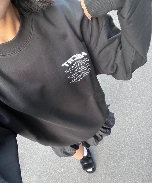 merrylatte(メリーラテ)の「HICAT Hi-SWEAT【R】(スウェット・レディース・ブラック・FREE)」の6枚目の写真