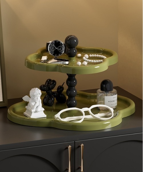 二層ディスプレイスタンド（収納グッズ）｜Made in I（メイドインアイ