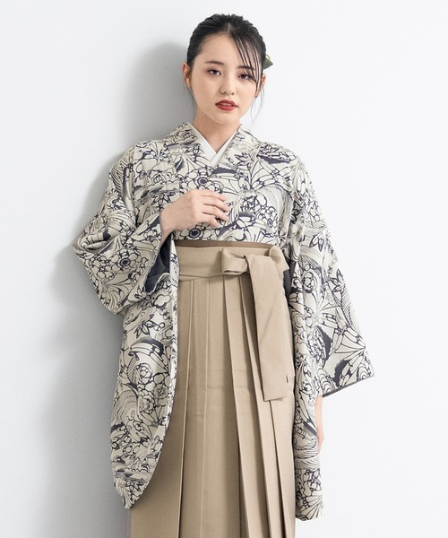 卒業式や大切な記念日を彩るレディース袴4点セット（着物・襦袢・下帯