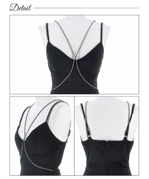 シアーレースパールビジューフリルワンショルダータイトミニドレス（ドレス）｜DAZZY（デイジー）