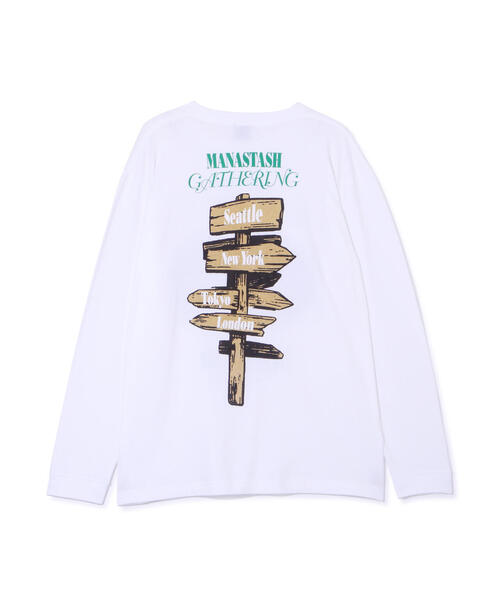 MANASTASH/マナスタッシュ L/S TEE CAMPERS GATHERING ロングスリーブTシャツ キャンパーズギャザリング（Tシャツ/カットソー）｜MANASTASH（マナスタッシュ） 6,970円
