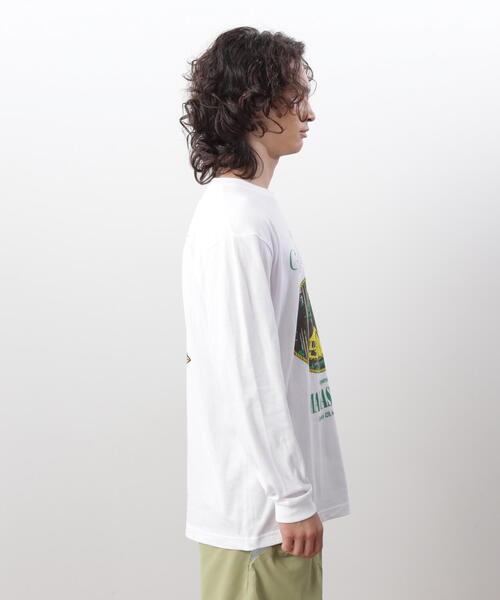 MANASTASH(マナスタッシュ)の「MANASTASH/マナスタッシュ L/S TEE CAMPERS GATHERING ロングスリーブTシャツ キャンパーズギャザリング(Tシャツ/カットソー・メンズ・ホワイト/ブラック/ダークグリーン系・L/M/S/XL)」の12枚目の写真