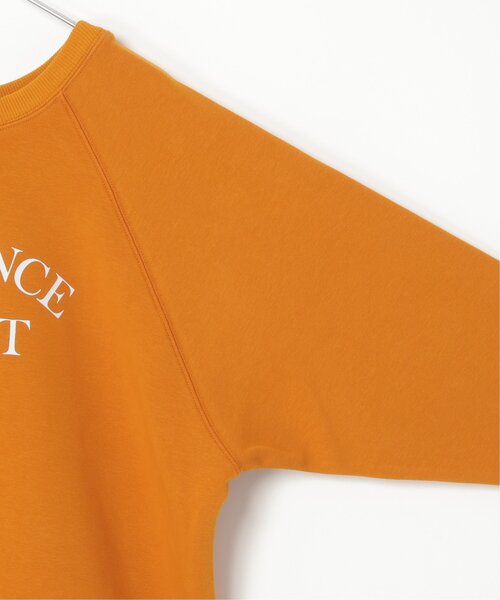 LBC（エルビーシー）の「ラグラン2WAY裏起毛スウェットプルオーバー（スウェット・レディース・オフホワイト/ネイビー/オレンジ・M）」の11枚目の写真