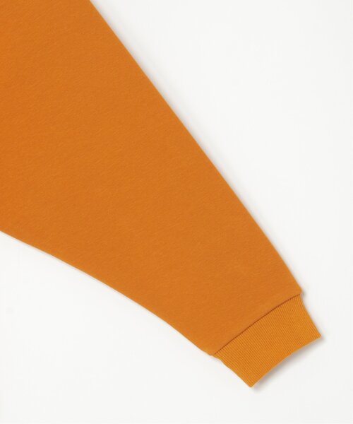 LBC（エルビーシー）の「ラグラン2WAY裏起毛スウェットプルオーバー（スウェット・レディース・オフホワイト/ネイビー/オレンジ・M）」の12枚目の写真