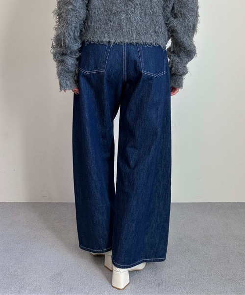 パネル切替バレルデニムパンツ（デニムパンツ）｜1chaku.（イッチャク） pattayablatt.com