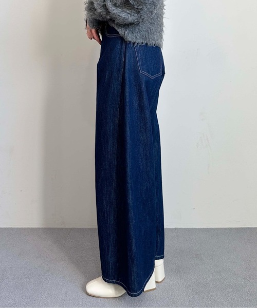 パネル切替バレルデニムパンツ（デニムパンツ）｜1chaku.（イッチャク） pattayablatt.com