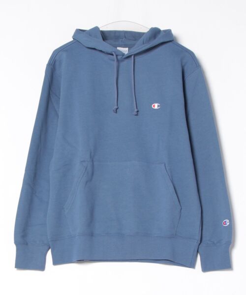 Champion(チャンピオン)の「【CHAMPION/チャンピオン】フレンチテリー フーディー プルオーバーパーカー 裏毛 C3-Y136(パーカー・メンズ・ブラック/杢グレー/オフホワイト/ブルー/ホワイト・X-LARGE/LARGE/MEDIUM)」の5枚目の写真