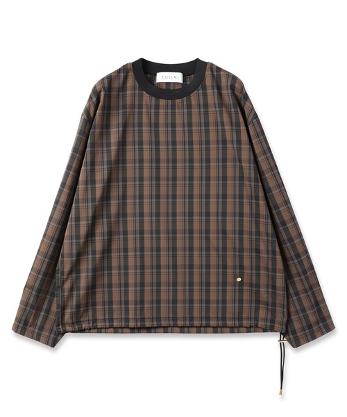 トップス cullni check pull over CULLNI Check Drawstring Pullover メンズ レディース