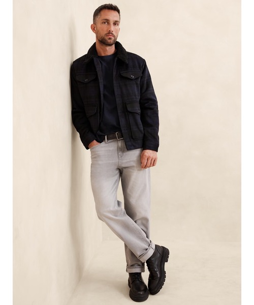 BANANA REPUBLIC FACTORY STORE(バナナリパブリック ファクトリーストア)の「BANANA REPUBLIC FACTORY STORE LUXE TOUCH クルーネックTシャツ半袖(Tシャツ/カットソー・メンズ・ホワイト/ネイビー/ナチュラル/その他/ライトブルー/ブラック/ブルー/アイボリー・S/M/L/XL)」の10枚目の写真