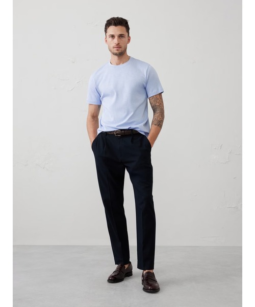 BANANA REPUBLIC FACTORY STORE(バナナリパブリック ファクトリーストア)の「BANANA REPUBLIC FACTORY STORE LUXE TOUCH クルーネックTシャツ半袖(Tシャツ/カットソー・メンズ・ホワイト/ネイビー/ナチュラル/その他/ライトブルー/ブラック/ブルー/アイボリー・S/M/L/XL)」の15枚目の写真