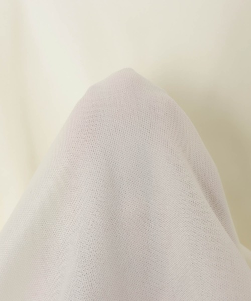 Freesia by andme（フリージアバイアンドミー）の「ランダムフリルティアードロングスカート（スカート・レディース・ブラック/オフホワイト・L/M）」の9枚目の写真