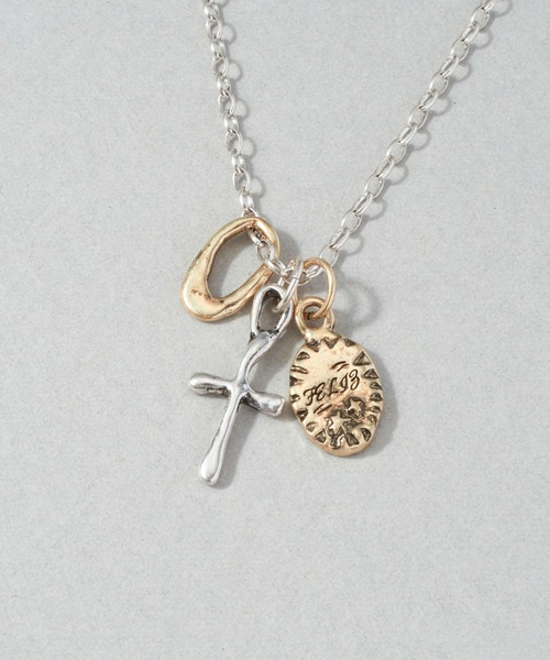 GOLDY（ゴールディ）の「ヴィンテージ クロス チャーム ネックレス（ネックレス・レディース・ゴールド/シルバー×ゴールド/シルバー・FREE）」の8枚目の写真