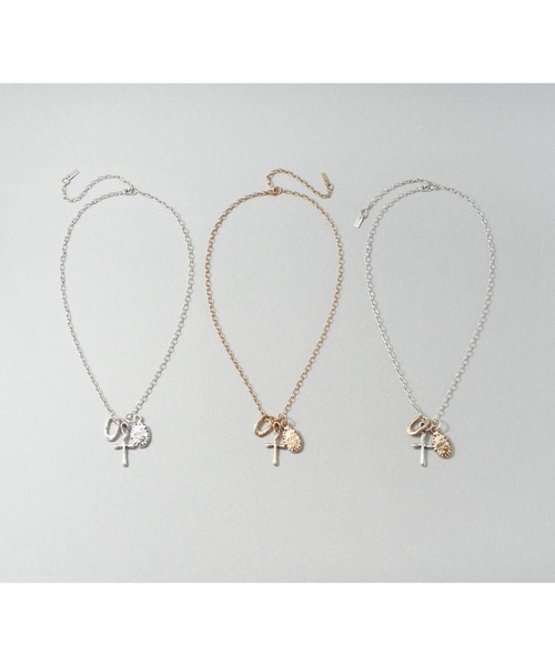 ヴィンテージ クロス チャーム ネックレス（ネックレス）｜GOLDY