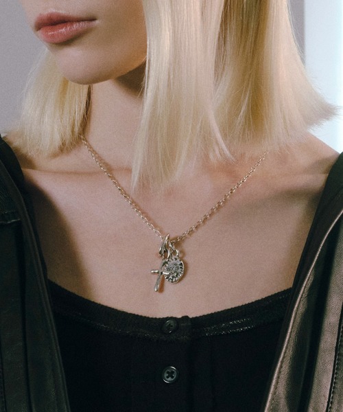 ヴィンテージ クロス チャーム ネックレス（ネックレス）｜GOLDY