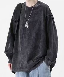 ピグメントウォッシュドルーズロンT