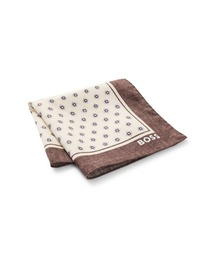 BOSS（ボス）の「ポケットチーフ プリント&ロゴ（ポケットチーフ）」