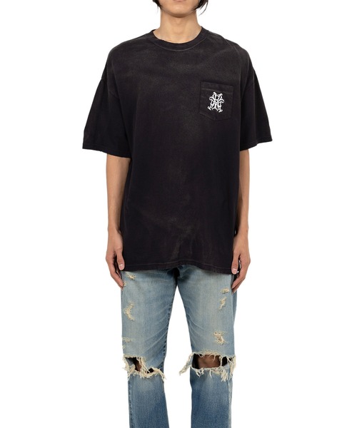 KMY-ROSE” Distressed T-shirt（Tシャツ/カットソー）｜KAMIYA