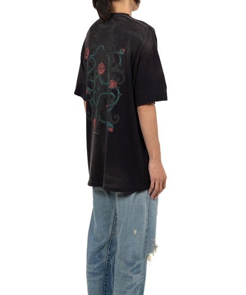 KMY-ROSE” Distressed T-shirt（Tシャツ/カットソー）｜KAMIYA