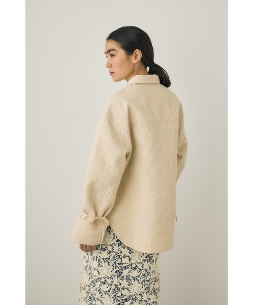 M_（エムアンダーバー）の「【M_】OGC QUILTING ジャケット（ブルゾン・レディース・アイボリー/ブラック・FREE）」の10枚目の写真