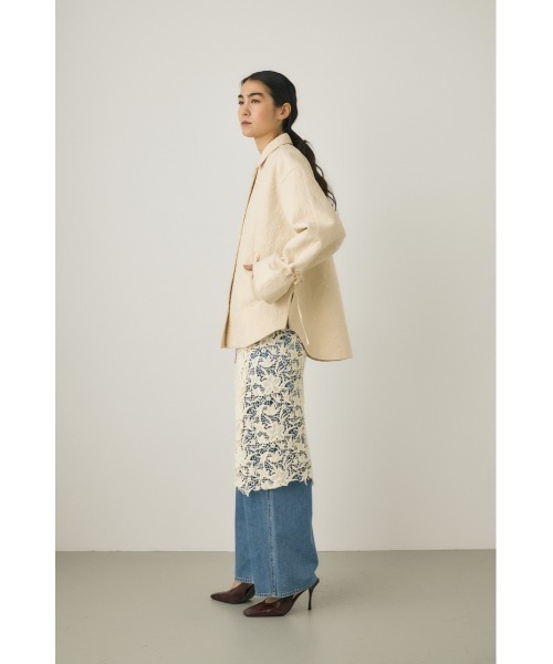 M_（エムアンダーバー）の「【M_】OGC QUILTING ジャケット（ブルゾン・レディース・アイボリー/ブラック・FREE）」の13枚目の写真