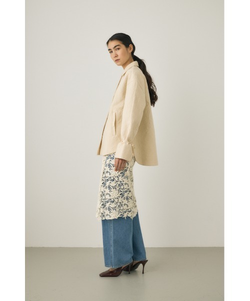 M_（エムアンダーバー）の「【M_】OGC QUILTING ジャケット（ブルゾン・レディース・アイボリー/ブラック・FREE）」の14枚目の写真