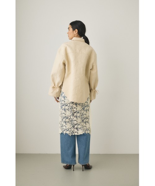 M_（エムアンダーバー）の「【M_】OGC QUILTING ジャケット（ブルゾン・レディース・アイボリー/ブラック・FREE）」の15枚目の写真