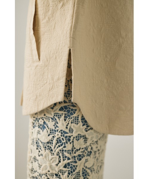 M_（エムアンダーバー）の「【M_】OGC QUILTING ジャケット（ブルゾン・レディース・アイボリー/ブラック・FREE）」の18枚目の写真