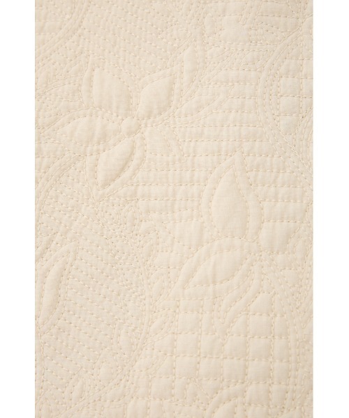 M_（エムアンダーバー）の「【M_】OGC QUILTING ジャケット（ブルゾン・レディース・アイボリー/ブラック・FREE）」の3枚目の写真