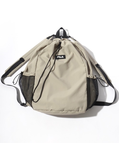 セール】FILA（フィラ）ドローコード サイドメッシュポケット