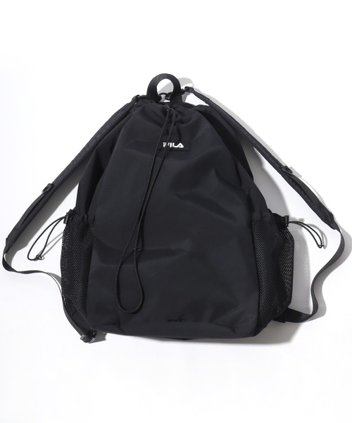 韓国✨完売『FILA×ティニピン』ハチュピン総柄 2WAYリュック&ショルダー① 完売✨韓国『FILA×ティニピン』ハチュピン総柄 2WAYリュック
