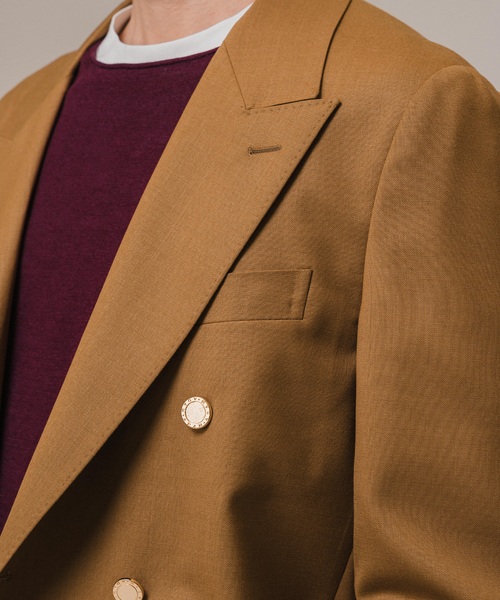 Couture d'adam（クチュールドアダム）の「COUTURE D’ADAM(クチュール ド アダム) Double JK / Blazer CAMEL（テーラードジャケット・メンズ・ベージュ・40/42）」の16枚目の写真