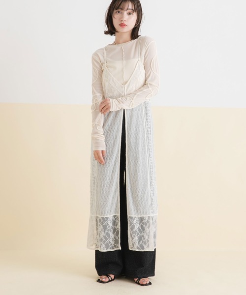 専用です❣️ パッチワーク　キャミワンピース　素敵です❣️ 予約]パッチワーク柄ラッフルキャミワンピース/ミックス – Lumier