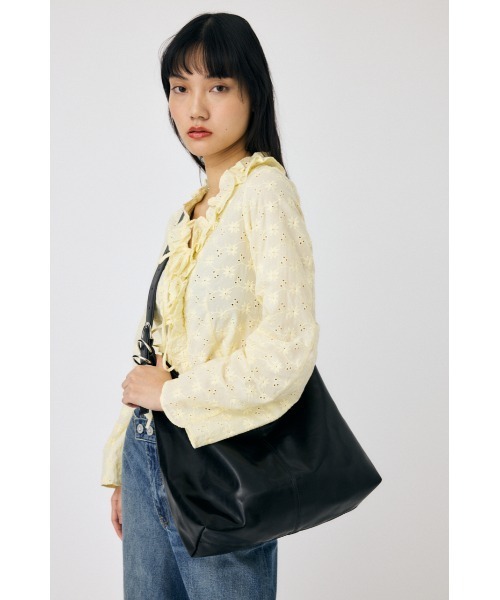 MOUSSY BIG ワンショルダートートバッグ　未使用 セール】BIG ONE SHOULDER トートバッグ（ショルダーバッグ