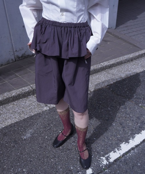 G.V.G.V.(ジーヴィージーヴィー)の「NYLON SHORTS(その他パンツ・レディース・グレー/ブラウン・36)」の8枚目の写真