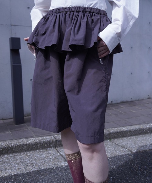 G.V.G.V.(ジーヴィージーヴィー)の「NYLON SHORTS(その他パンツ・レディース・グレー/ブラウン・36)」の13枚目の写真