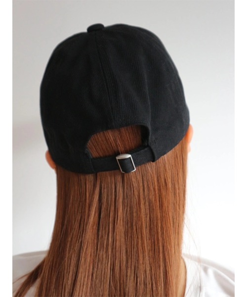 TRUNC（トランクエイティーエイト）の「Strap Fringe Cap（キャップ・レディース・ブラック/ブラウン・FREE）」の12枚目の写真